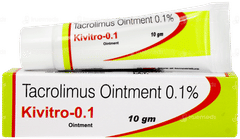 Kivitro 0.1 Ointment 10gm Kivitro 0.1 Ointment 10gm