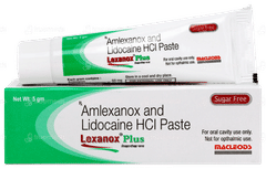 Lexanox Plus Sugar Free Paste 5gm