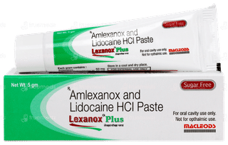 Lexanox Plus Sugar Free Paste 5gm