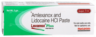 Lexanox Plus Sugar Free Paste 5gm