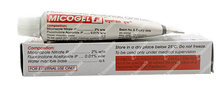 Micogel F 0.01/2 % Ointment 15 GM