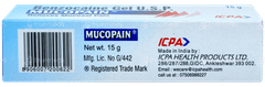 Mucopain Gel 15gm Mucopain Gel 15gm
