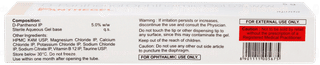 Panthegel Ophthalmic Gel 5gm