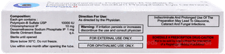 Polynase D Eye Ointment 5gm
