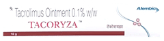 Tacoryza 0.1% Ointment 10Gm Tacoryza 0.1% Ointment 10Gm