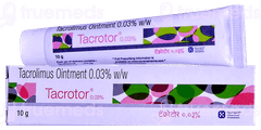 Tacrotor 0.03% Ointment 10Gm Tacrotor 0.03% Ointment 10Gm