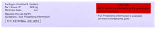 Tacrotor 0.03% Ointment 10Gm