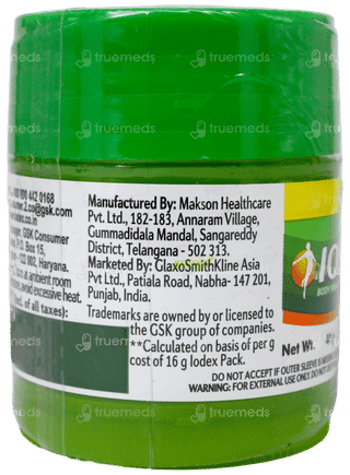 Iodex Balm 40Gm
