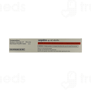Isol 6 Eye Ointment 5gm