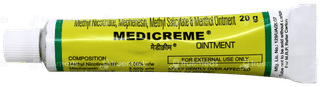 Medicreme Ointment 20Gm