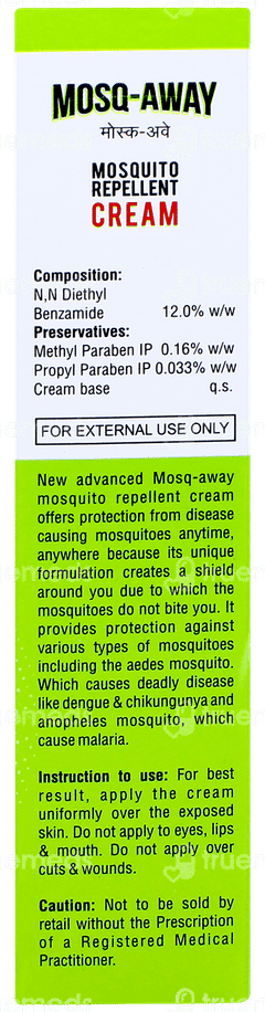 Mosq Away Mosquito Repellent Cream 50gm
