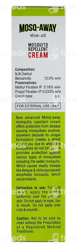 Mosq Away Mosquito Repellent Cream 50gm