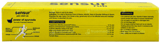 Sensur Rubefacient Ointment 10gm