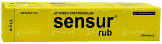 Sensur Rubefacient Ointment 10gm
