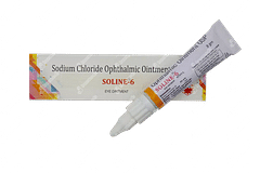 Soline 6 % Eye Ointment 3 GM