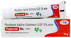 Topovid 5% Ointment 15gm Topovid 5% Ointment 15gm