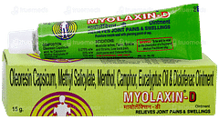 Myolaxin D Ointment 15gm Myolaxin D Ointment 15gm