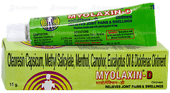 Myolaxin D Ointment 15gm