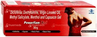 Powerflam Red Gel 30Gm