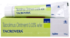 Tacrovera Ointment 15gm Tacrovera Ointment 15gm