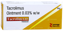 Tacrolius 0.03 Ointment 10gm