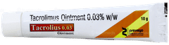 Tacrolius 0.03 Ointment 10gm