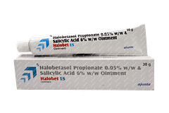 Halobet Es 0.05/6% Ointment 30 GM