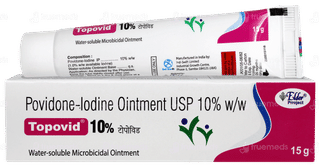 Topovid 10% Ointment 15gm