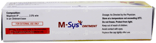 M Sys Ointment 10Gm