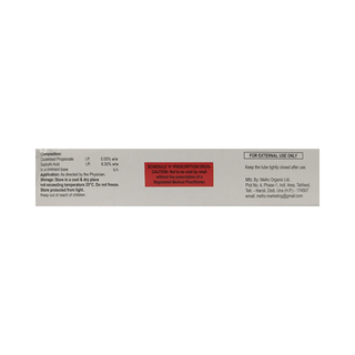Bariderm S 0.05/6 % Ointment 20 GM