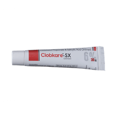 Clobkare Sx 0.05/6 % Ointment 30 GM