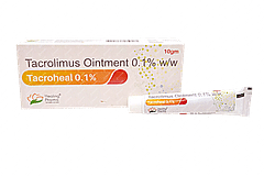 Tacroheal 0.1% Ointment 10gm Tacroheal 0.1% Ointment 10gm