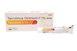 Tacroheal 0.1 % Ointment 10 GM