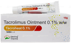 Tacroheal 0.1% Ointment 10Gm