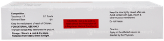 Tacroheal 0.1% Ointment 10Gm