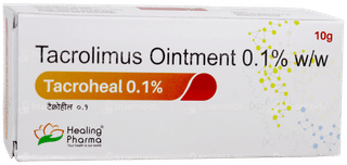Tacroheal 0.1% Ointment 10Gm