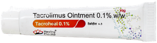 Tacroheal 0.1% Ointment 10Gm