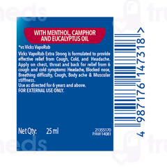 Vicks Vaporub Xtra Strong 25ml