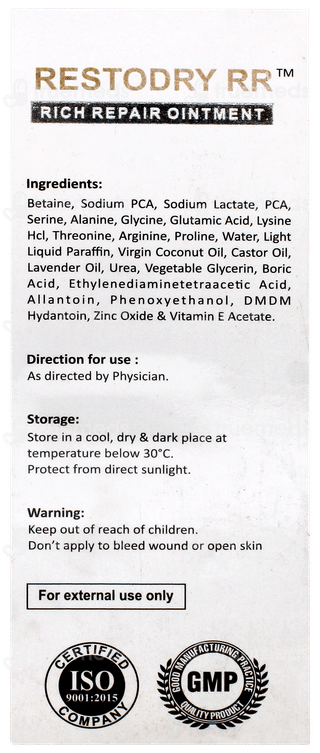 Restodry Rr Rich Repair Ointment 50gm