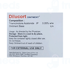 Dilucort Ointment 50gm