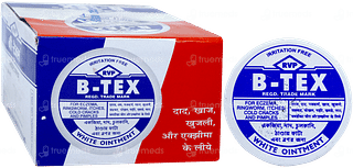 B Tex White Ointment 14gm