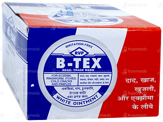 B Tex White Ointment 14gm