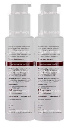 Man Matters Intimate Lube Water Based Strawberry Flovour Lubricant Pack Of 2  (100 ML Each)