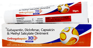 Orthogabapain 3d Ointment 30gm