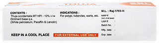 Sbl Thuja Ointment 25gm