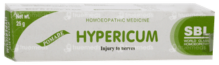 Sbl Hypericum Ointment 25Gm