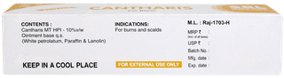 Sbl Cantharis Ointment 25gm