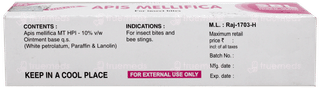 Sbl Apis Mellifica Ointment 25gm