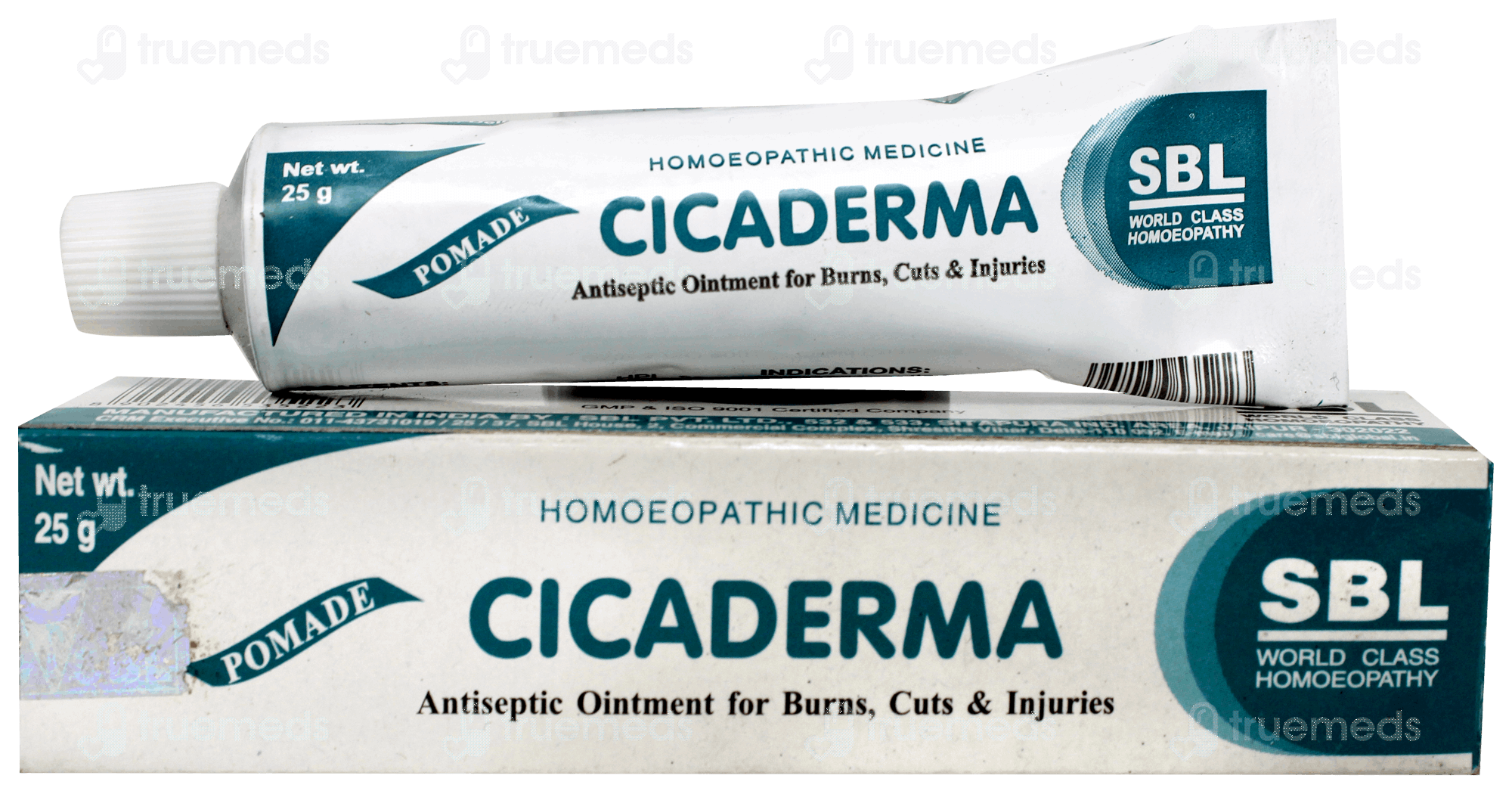 Sbl Cicaderma Ointment 25 Gm - Uses, Side Effects, Dosage, Price | Truemeds