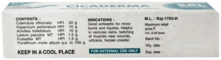 Sbl Cicaderma Ointment 25 GM